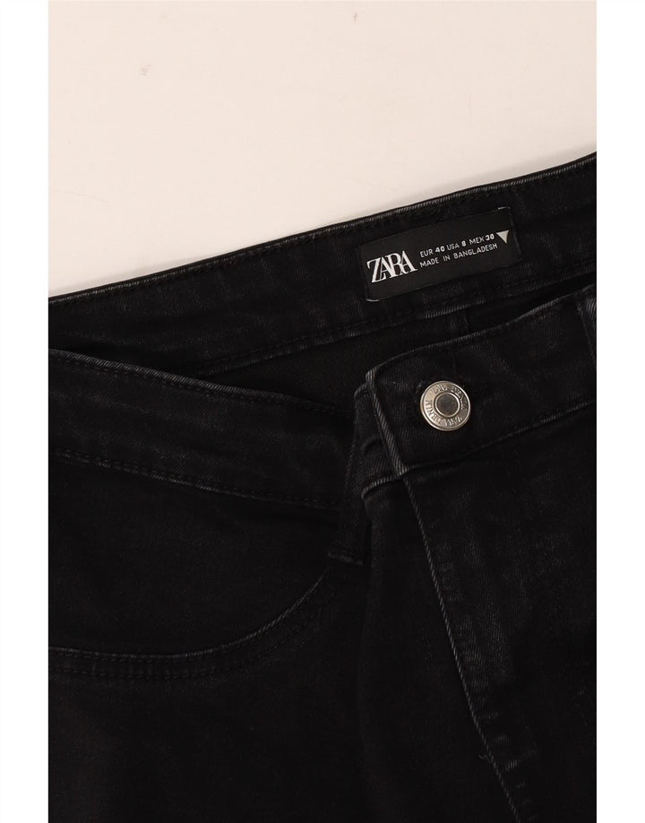 Zara Jeans Skinny Feminino EU 40 Médio W30 L28 Preto
