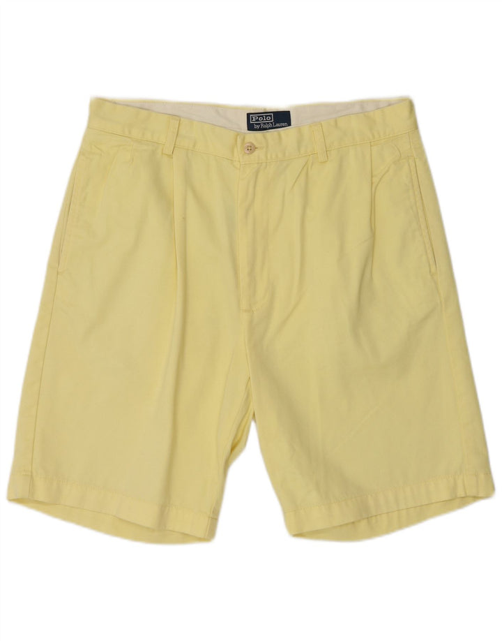 Polo Ralph Lauren Masculino Pegged Chino Shorts W33 Médio Algodão Amarelo