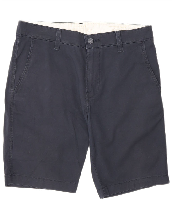 Shorts Chino Masculino Padrão Levi's W31 Algodão Azul Marinho Médio
