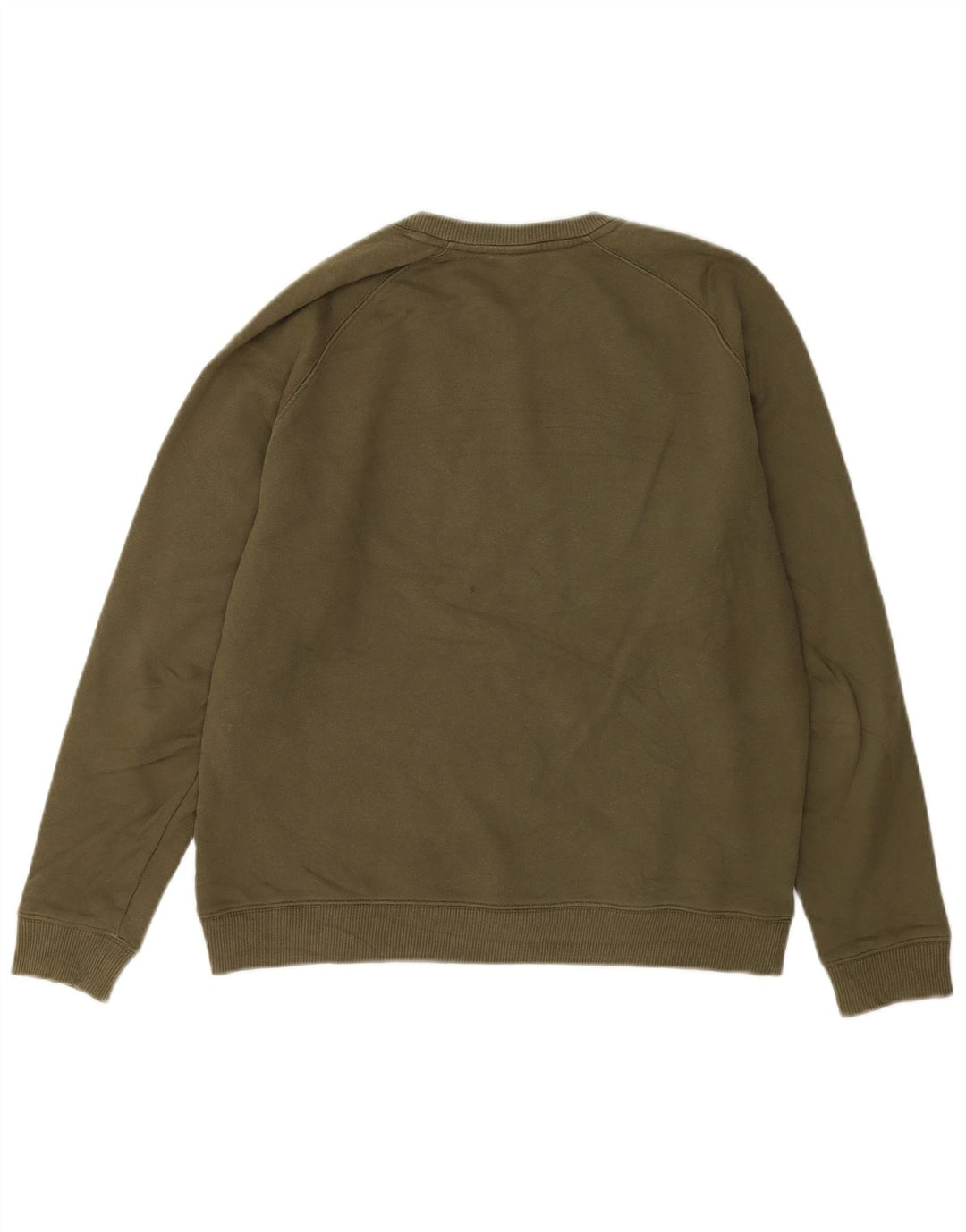 John Lewis moletom masculino jumper médio cáqui algodão