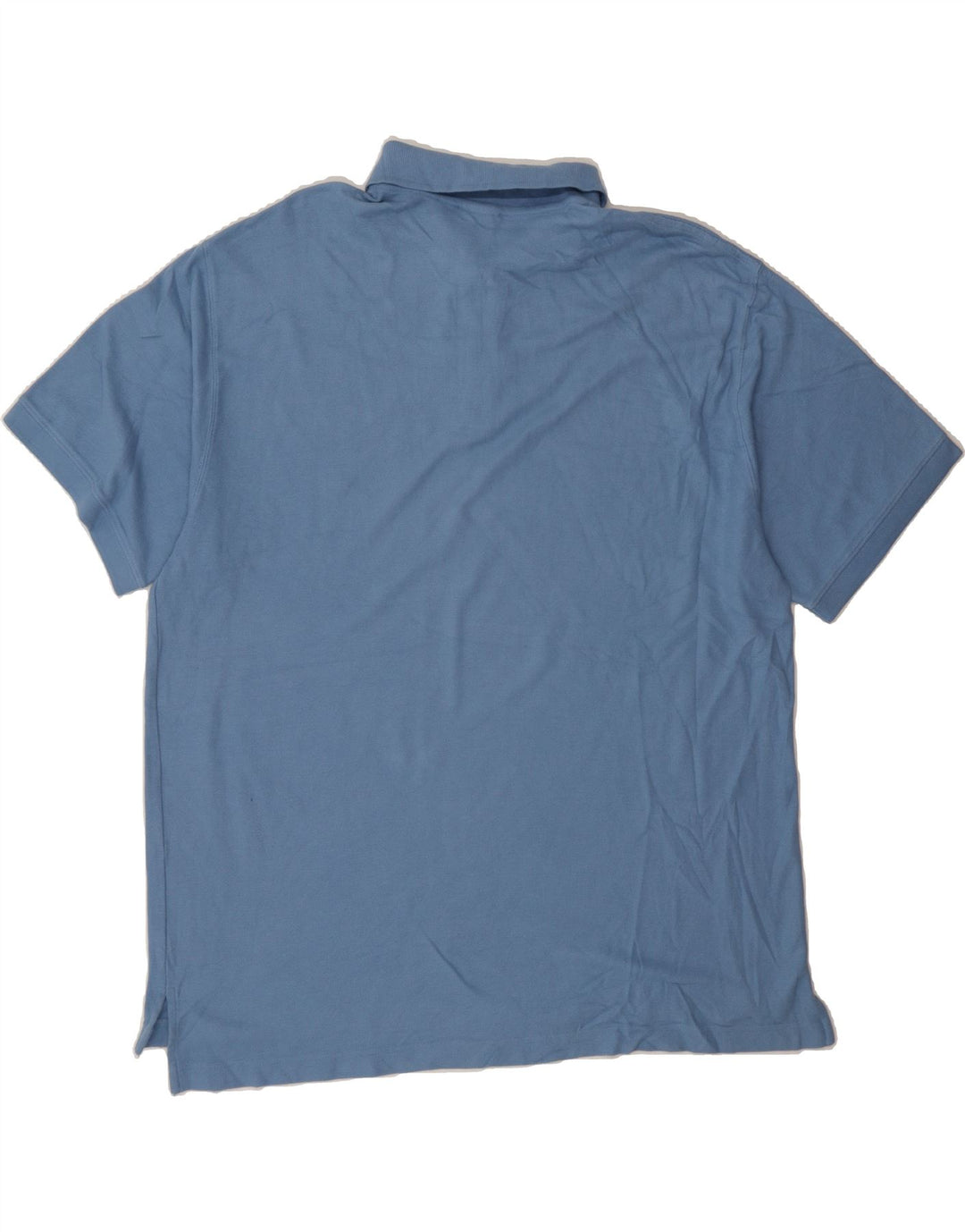 L.L.BEAN Mens Polo Shirt XL Blue Cotton Vintage L.L.Bean and Second-Hand L.L.Bean from Messina Hembry 