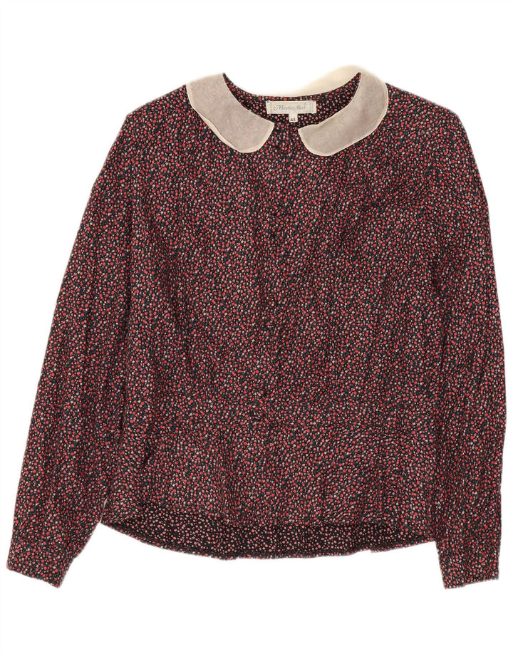Blusa feminina MAURICE ABOT manga comprida IT 44 médio vermelho floral