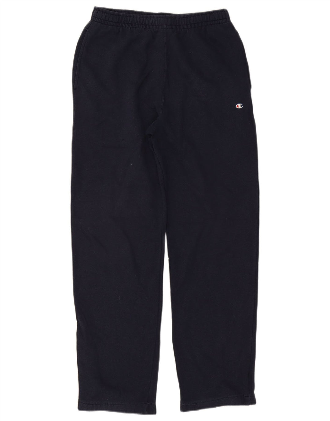 Calça de treino masculina Champion pequena azul marinho algodão