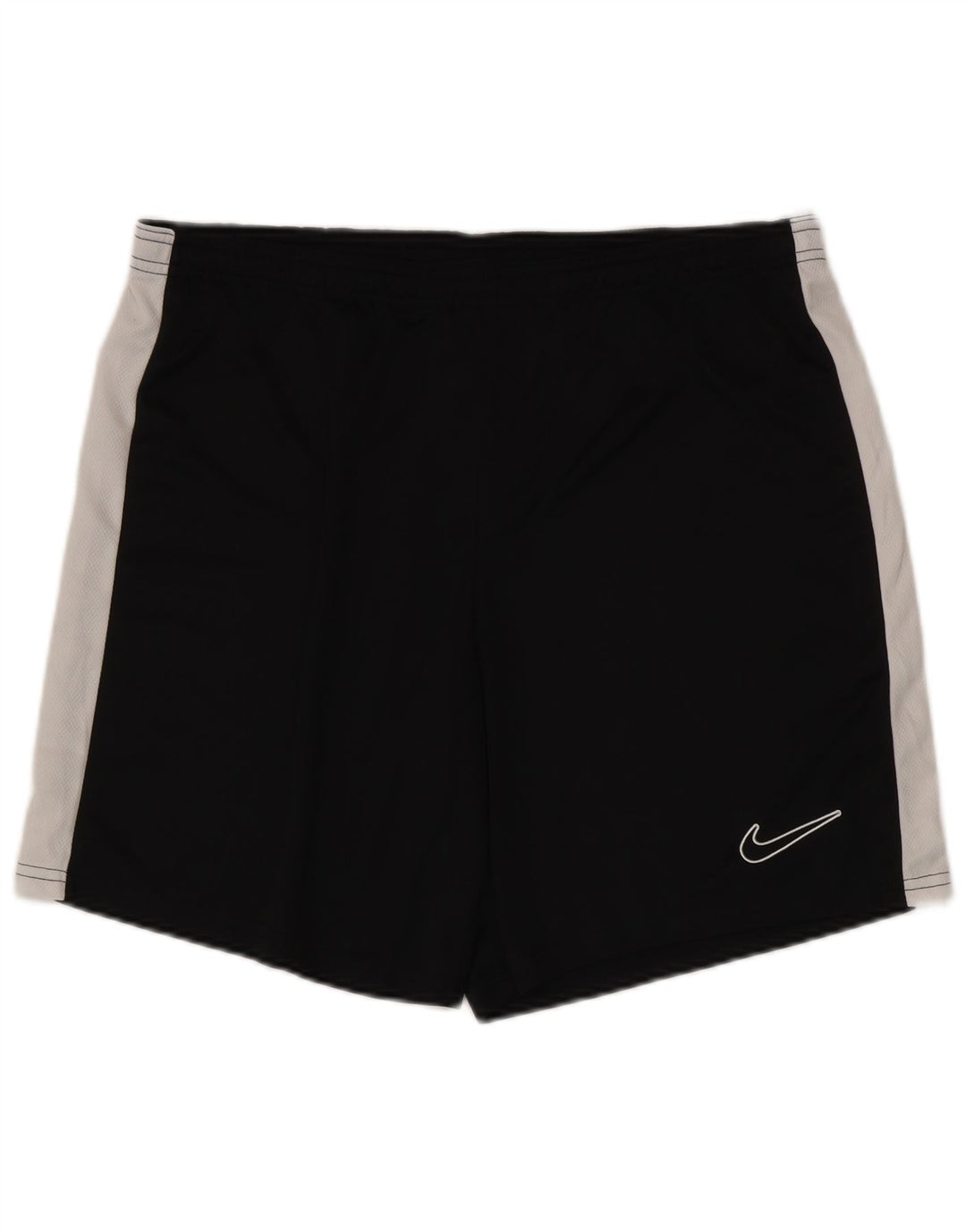Shorts esportivos masculinos Nike Dri Fit Slim XL preto colorblock poliéster