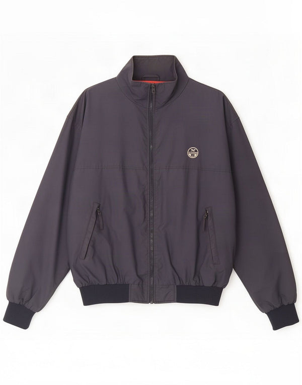 North Sails Mens Bomber Jacket UK 42 XL Azul marinho