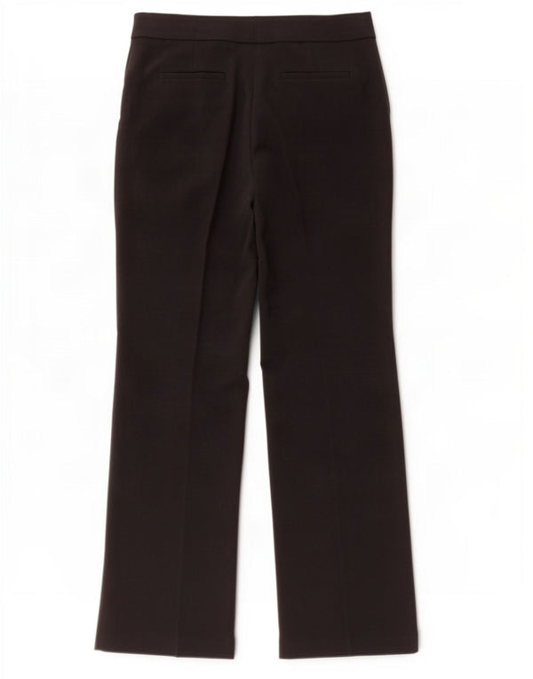 Calça feminina Calvin Klein de terno reto US 6 médio W32 L32 preta