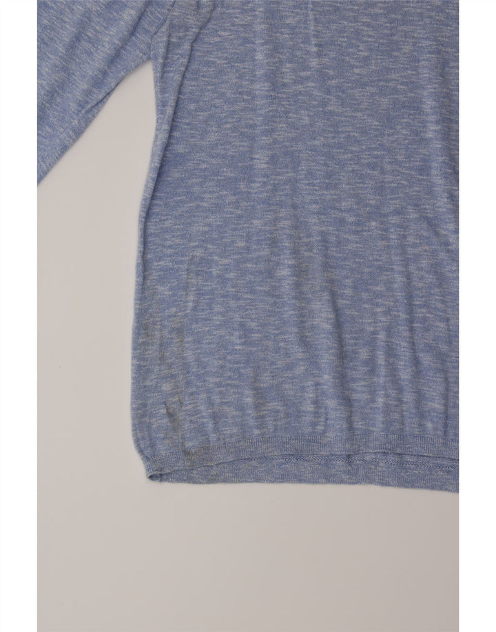 TOMMY HILFIGER Womens V-Neck Jumper Sweater UK 18 XL Blue Vintage Tommy Hilfiger and Second-Hand Tommy Hilfiger from Messina Hembry 