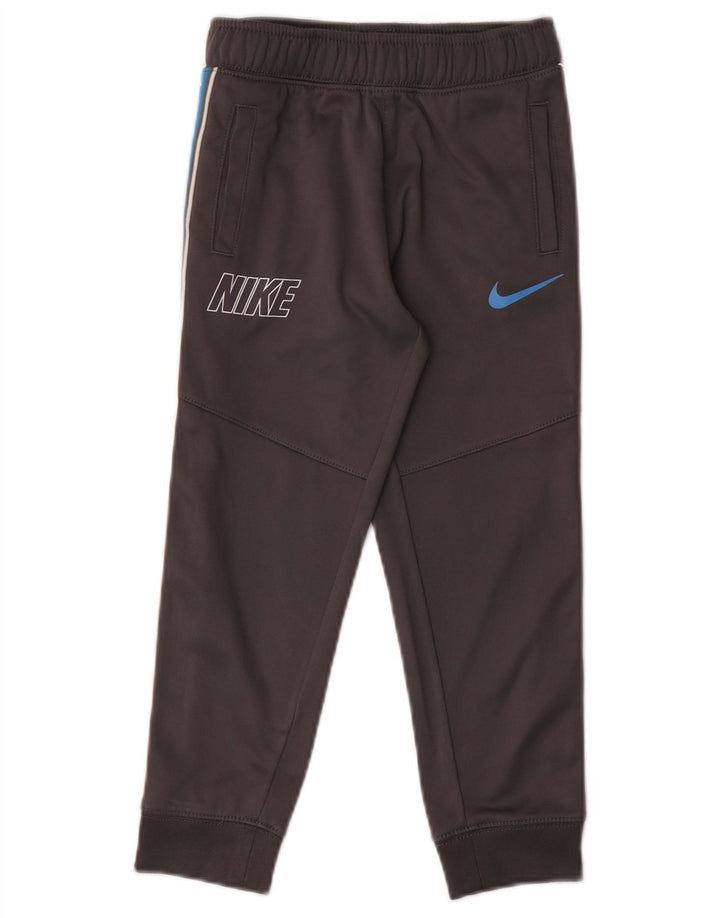 Calça de treino Nike Boys Dri Fit Joggers 5-6 anos cinza médio