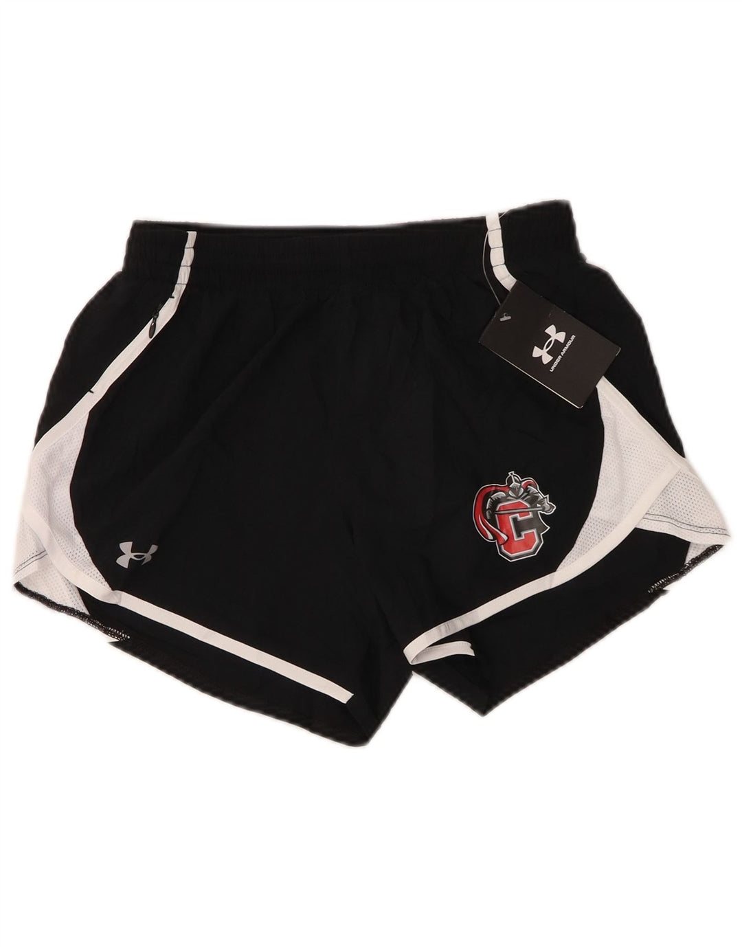 UNDER ARMOUR Shorts esportivos femininos de ajuste solto UK 4 XS preto