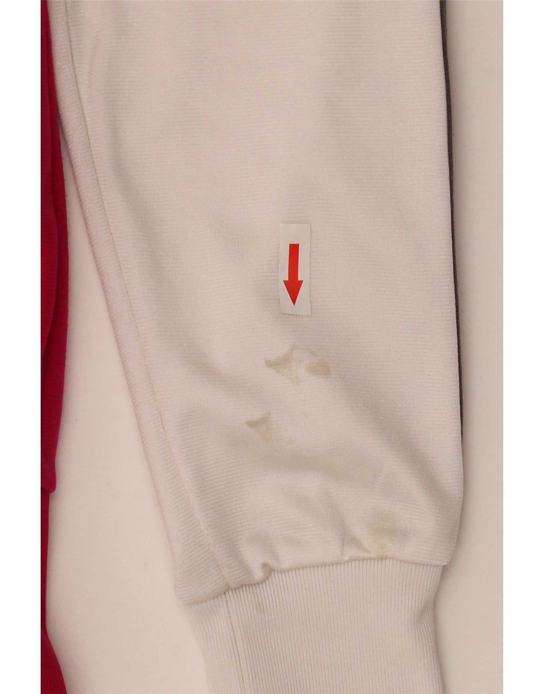Jaqueta Nike feminina com agasalho gráfico UK 10 pequeno bloco colorido rosa