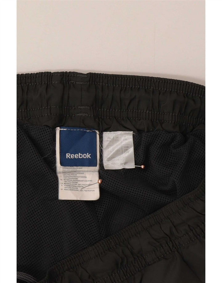 Calça de treino masculina Reebok 2XL verde poliéster