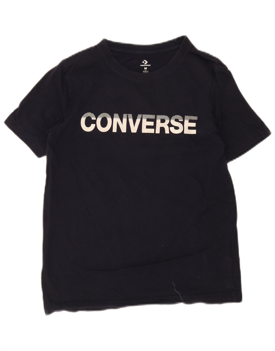 Camiseta Converse Boys Regular Graphic Top 10-11 Anos Azul Marinho Algodão