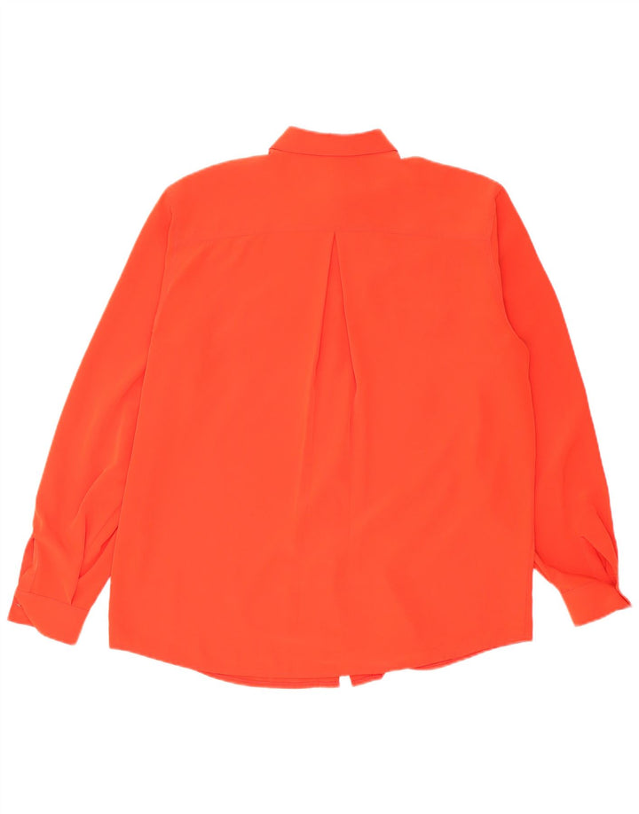 Blusa feminina oversized Mario Pucci Cecconi IT 42 médio laranja