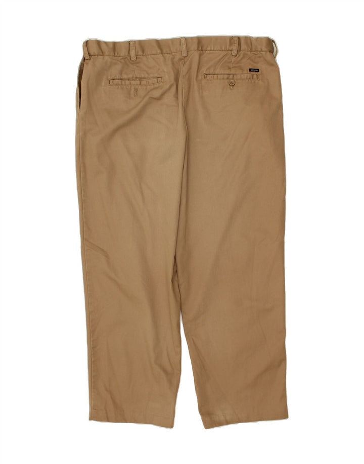 IZOD Mens Straight Chino Trousers W40 L30 Beige Cotton Vintage Izod and Second-Hand Izod from Messina Hembry 