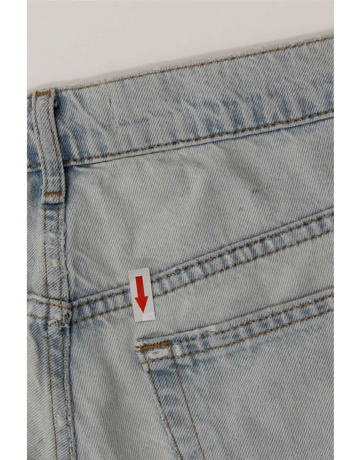 Zara Mens Straight Jeans EU 40 Médio W31 L28 Azul