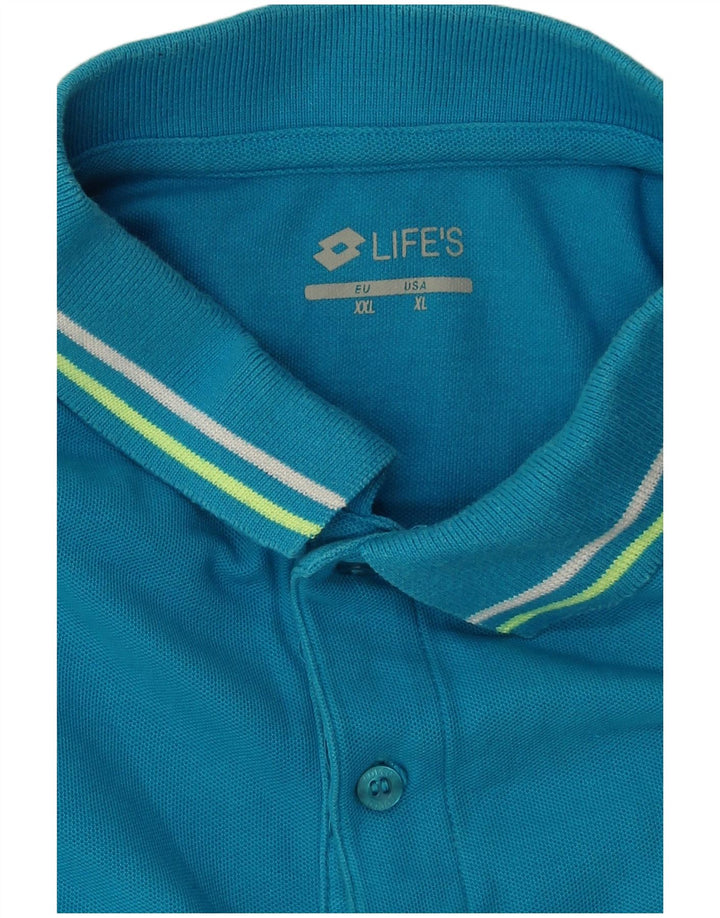 Camisa polo masculina LOTTO XL azul