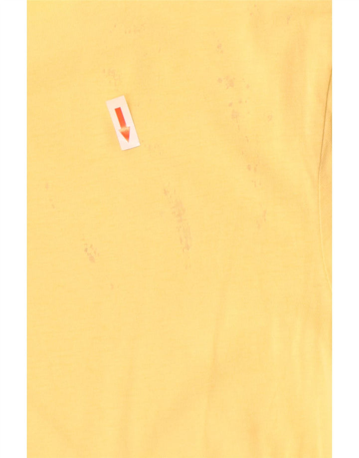 Camiseta feminina gráfica Levi's UK 12 médio amarelo