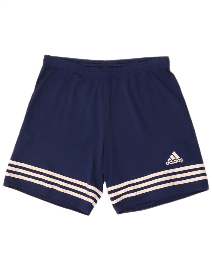 Adidas Masculino Climalite Sport Shorts Médio Azul Marinho Poliéster