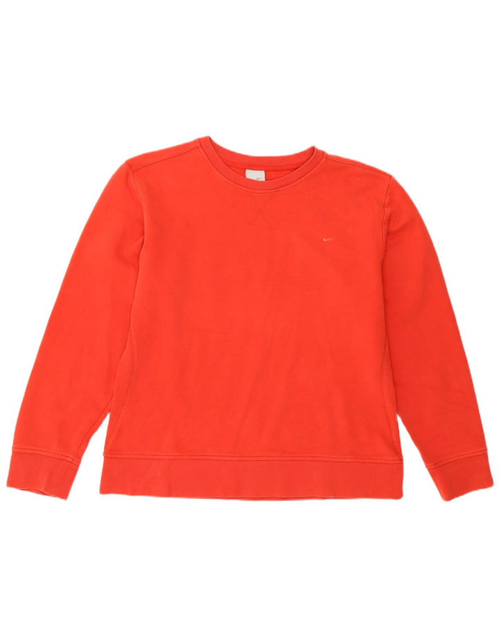 Moletom Nike Feminino Jumper UK 14/16 Grande Vermelho