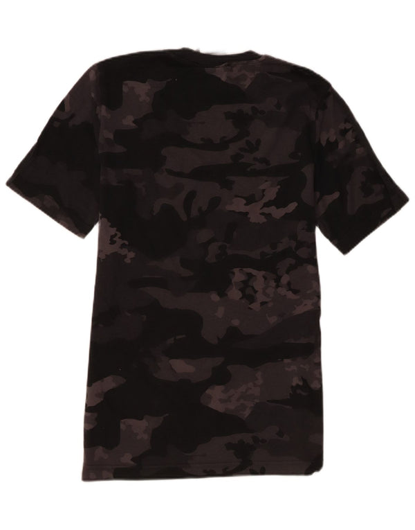 Camiseta masculina Adidas Top XS cinza camuflagem algodão