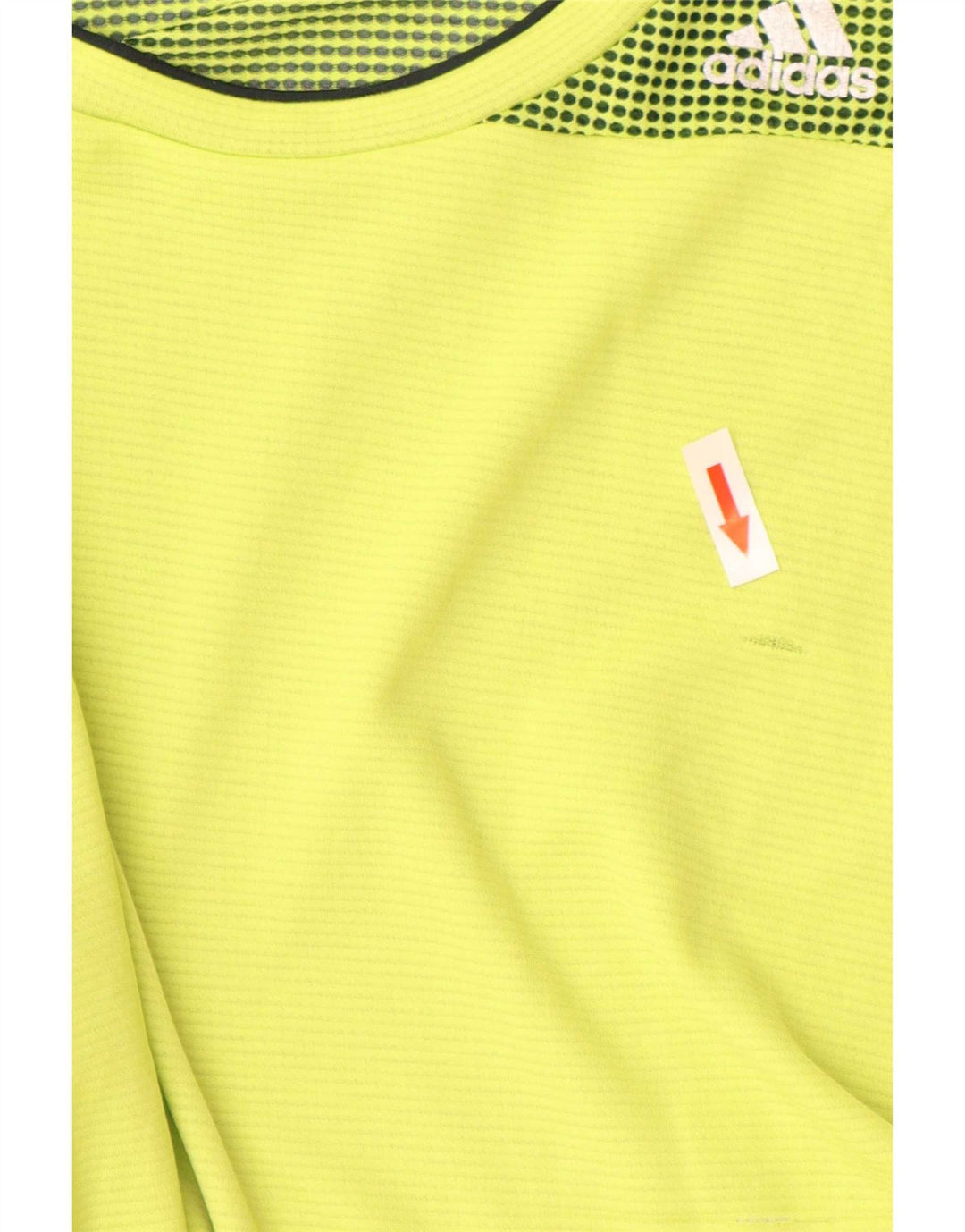 Adidas Mens Climacool Camiseta Top Grande Poliéster Verde