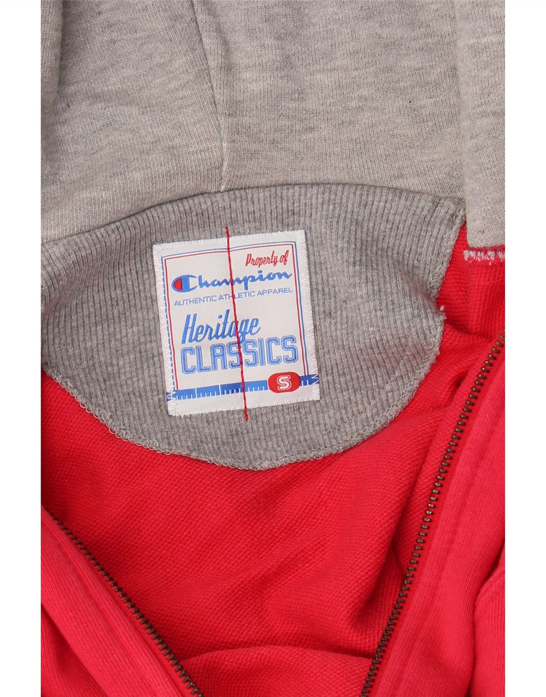 CHAMPION Womens Crop Zip Hoodie Sweater UK 10 Small Pink Cotton Vintage Champion and Second-Hand Champion from Messina Hembry 