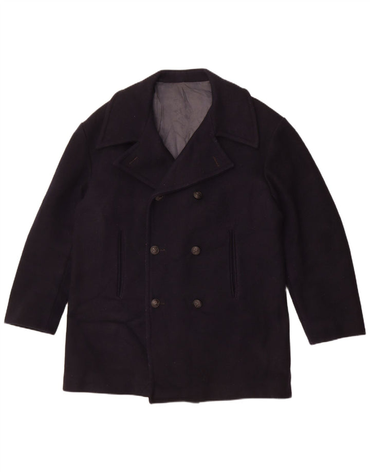 Casaco masculino vintage Pea IT 52 XL azul marinho