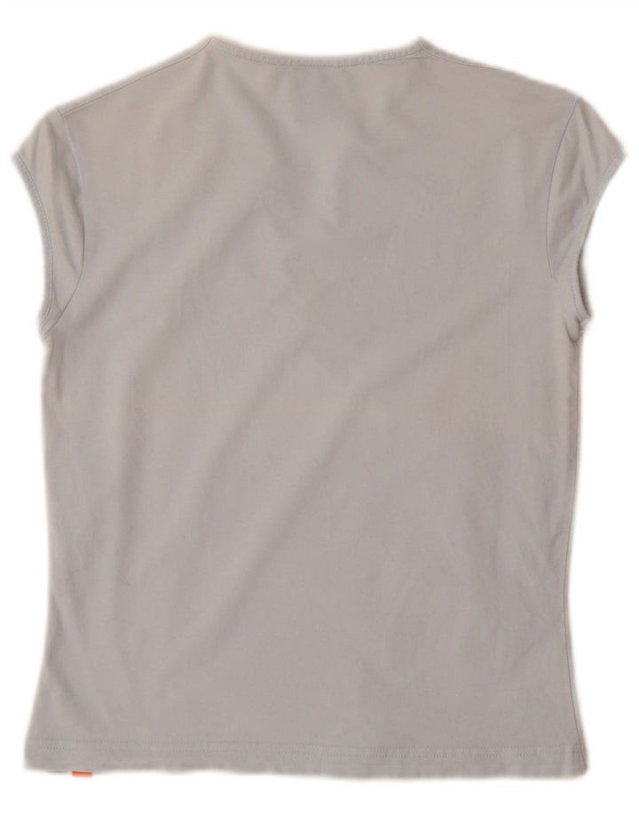 Camiseta Nike Feminina Top UK 14/16 Grande Azul