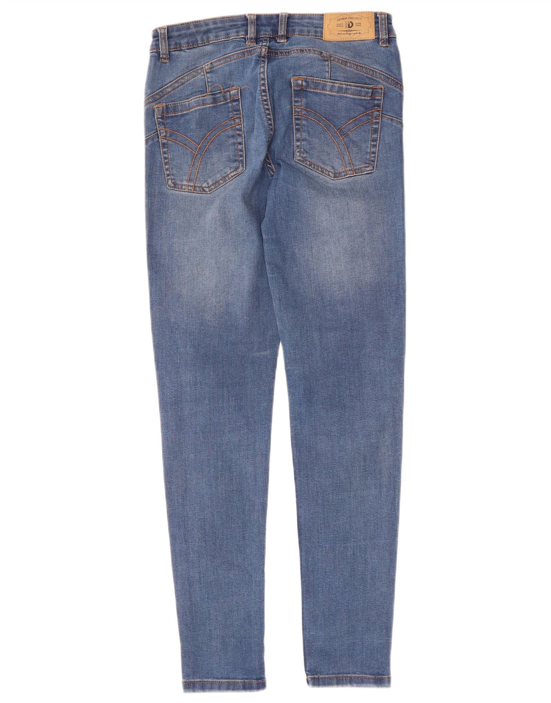 Jeans femininos Dack's Slim IT 42 médio W28 L27 algodão azul