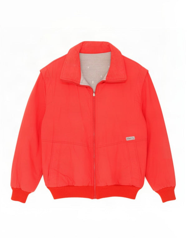 Vintage Mens Bomber Jacket UK 40 Large Red