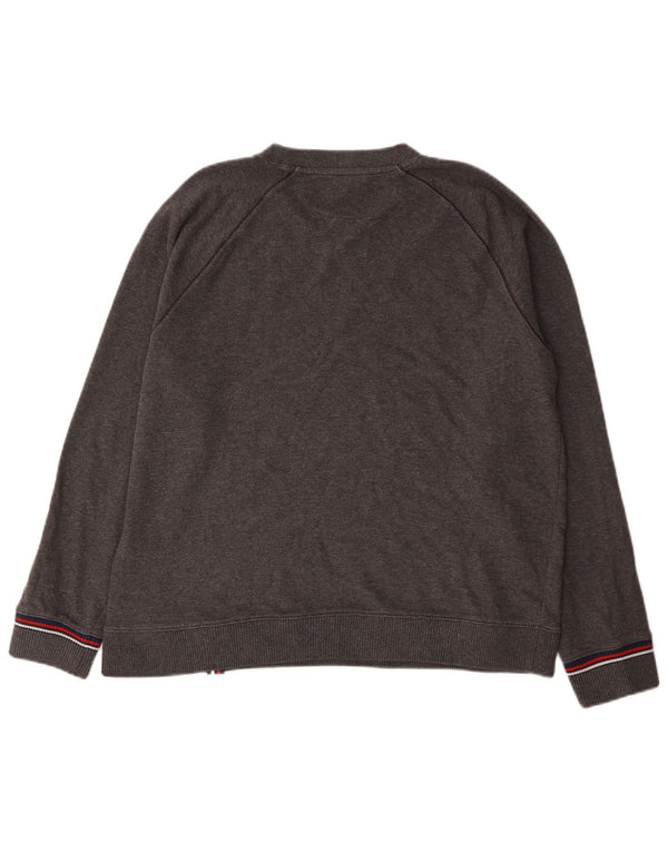 Moletom masculino Fila Graphic Jumper XL cinza manchado de algodão