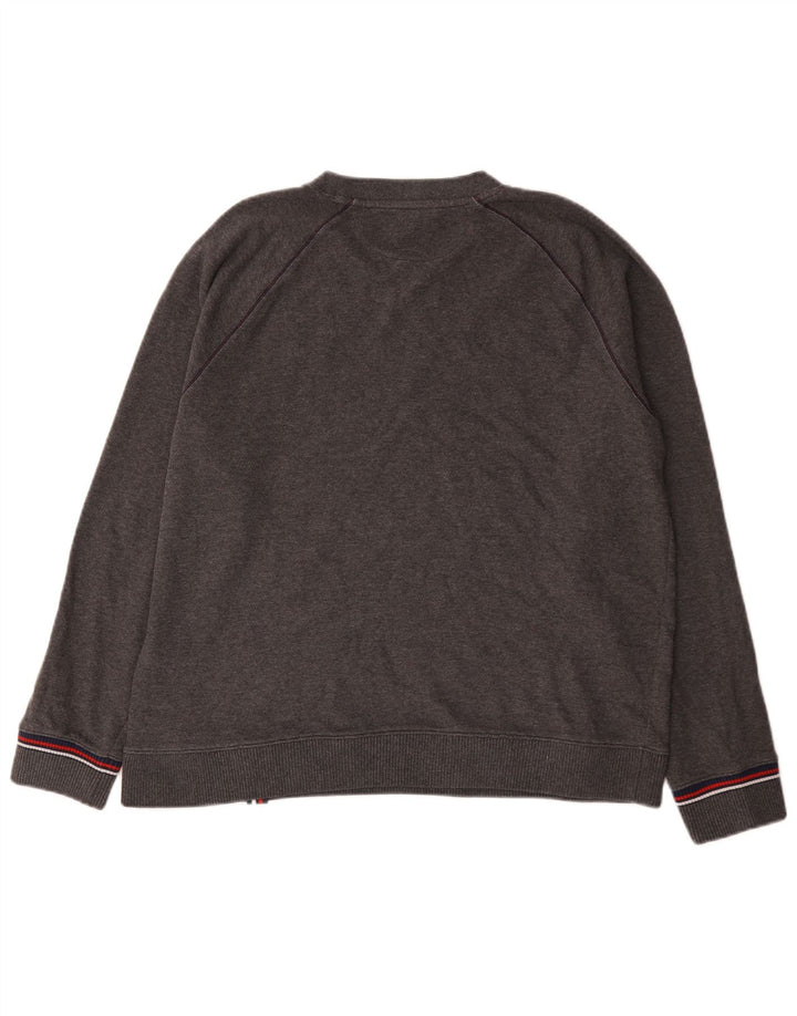 Moletom masculino Fila Graphic Jumper XL cinza manchado de algodão
