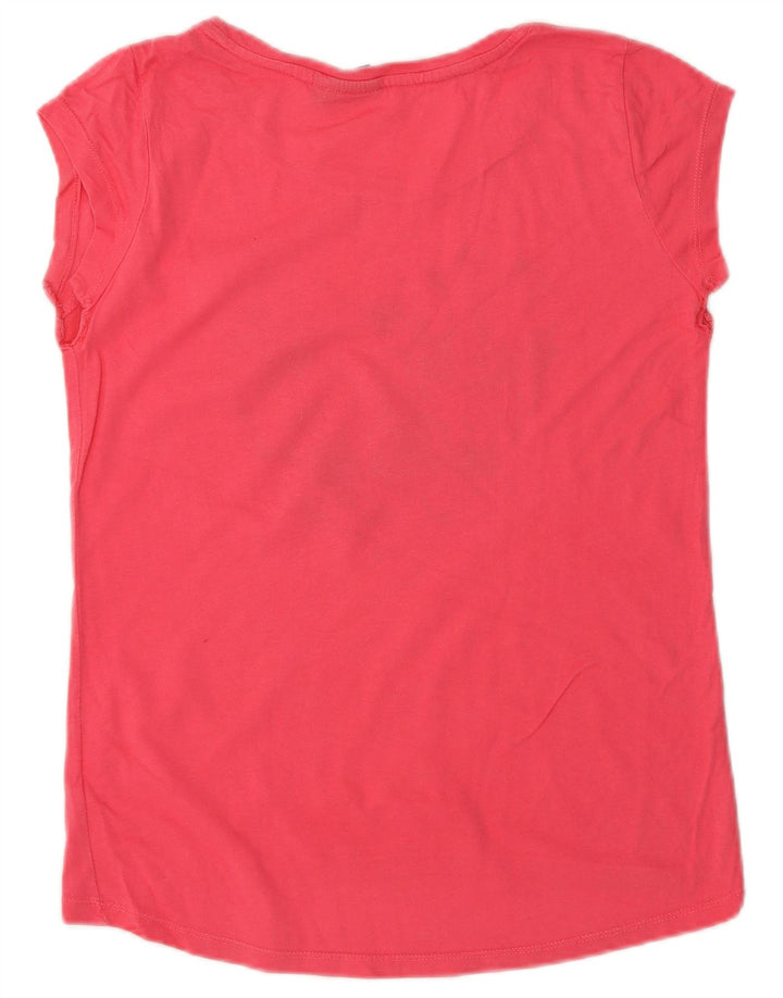 Camiseta feminina gráfica Lotto UK 12 rosa médio