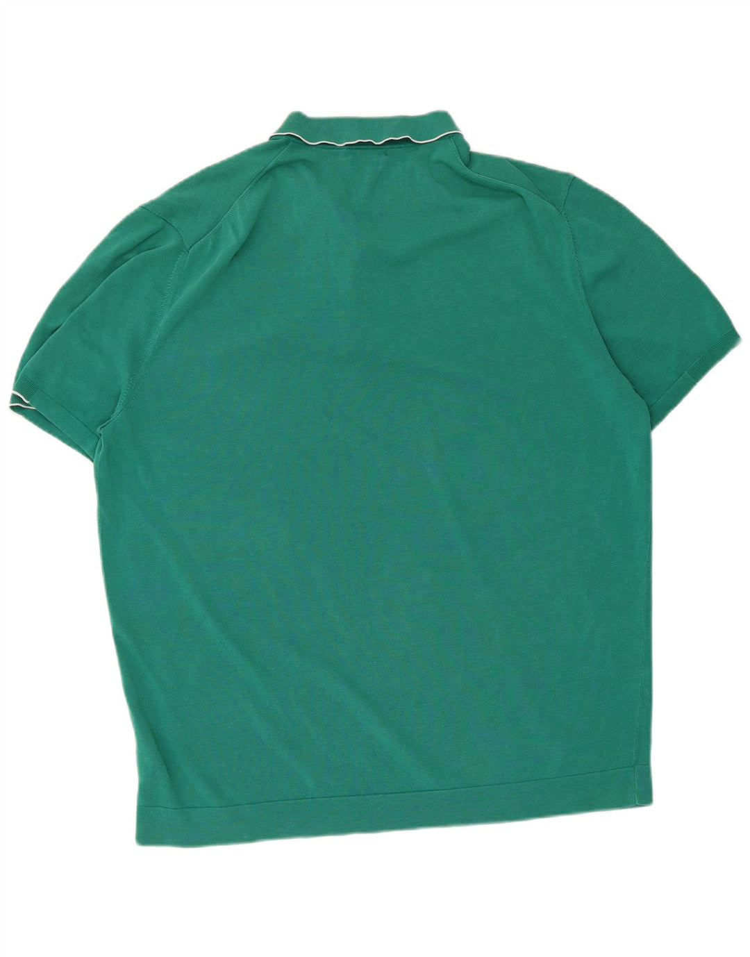 Camisa polo masculina Massimo Dutti 2XL algodão verde