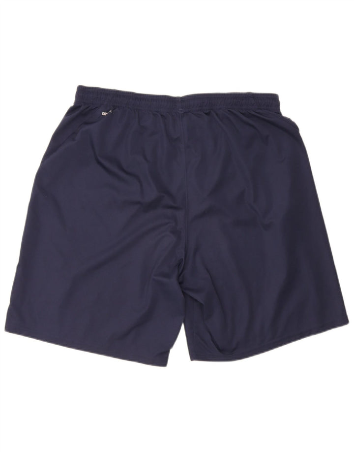 Shorts esportivos masculinos Puma XL azul marinho