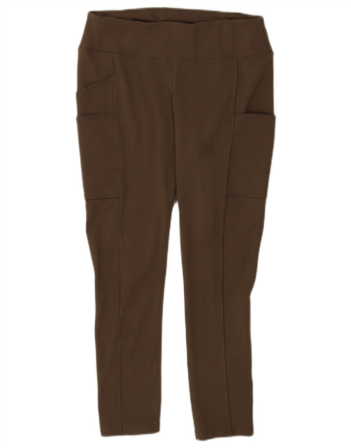 Leggings Carhartt Feminino UK 10 Pequeno Poliéster Cáqui