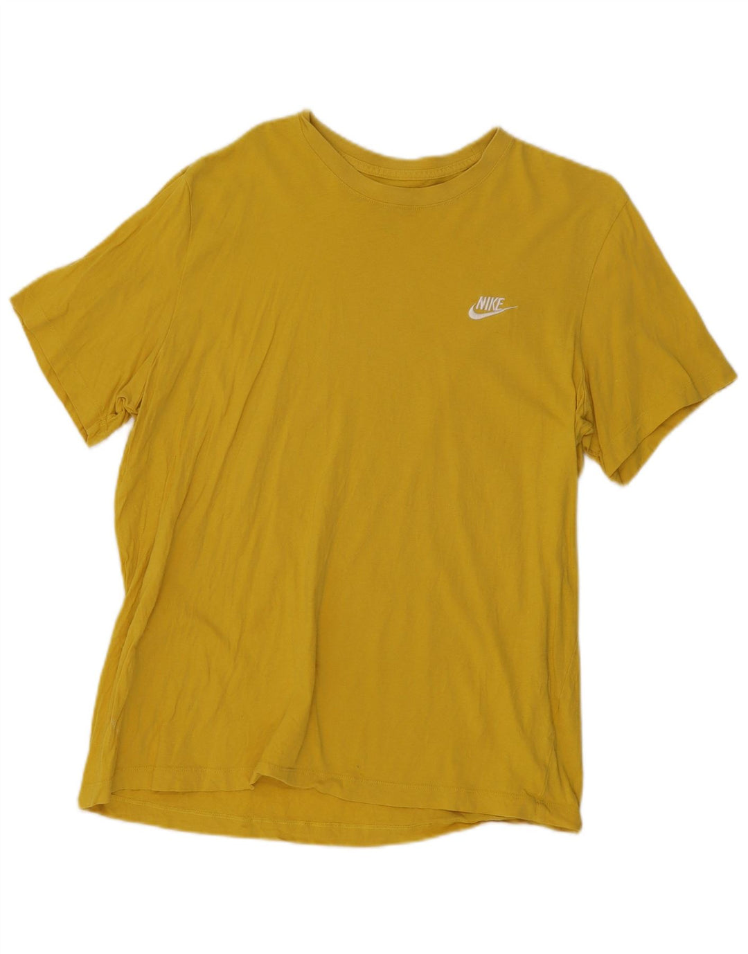 Camiseta masculina Nike Top XL algodão amarelo
