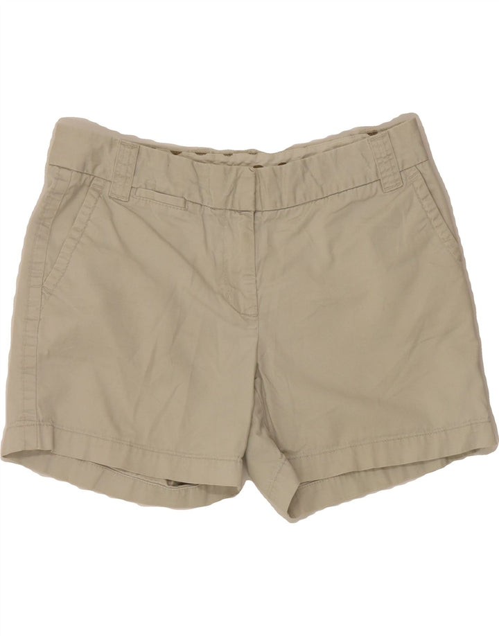 J. CREW Womens Chino Shorts US 8 Medium W34 Grey Cotton Vintage J. Crew and Second-Hand J. Crew from Messina Hembry 
