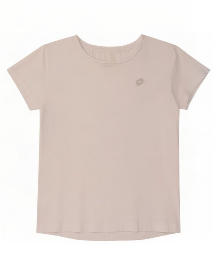 Camiseta feminina Lotto UK 14 médio branco
