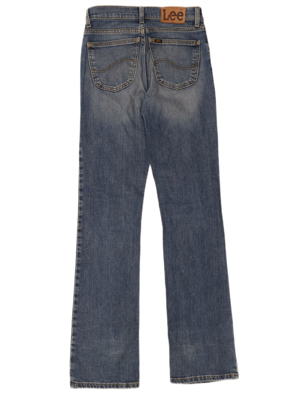 Lee Womens REED Bootcut Jeans W30 L34 Azul Algodão