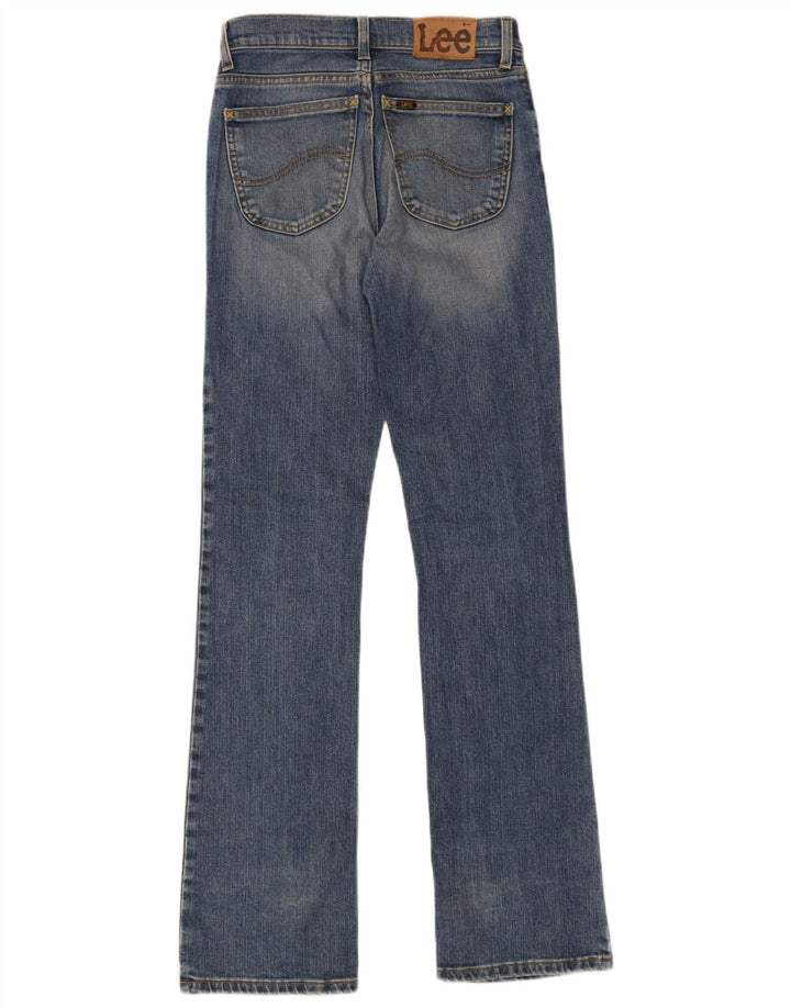 Lee Womens REED Bootcut Jeans W30 L34 Azul Algodão