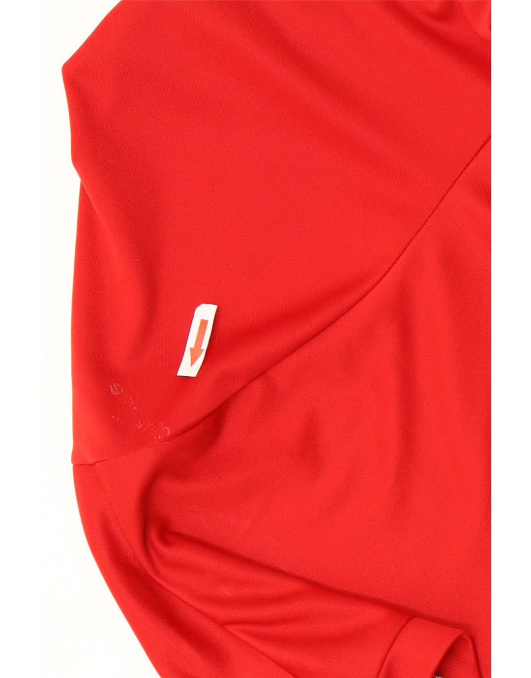 Adidas Mens Climalite Camiseta Top XL Vermelho Poliéster