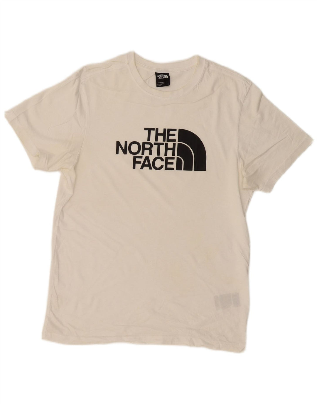 Camiseta gráfica masculina THE NORTH FACE top pequeno algodão branco