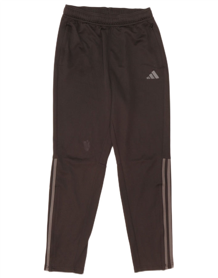 Calças de treino Adidas meninos 13-14 anos preto poliéster