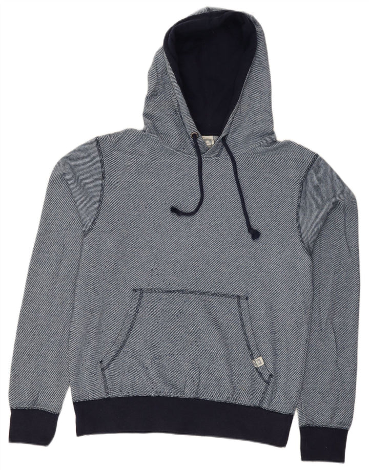 Jumper masculino com capuz Saltrock pequeno poliéster listrado azul