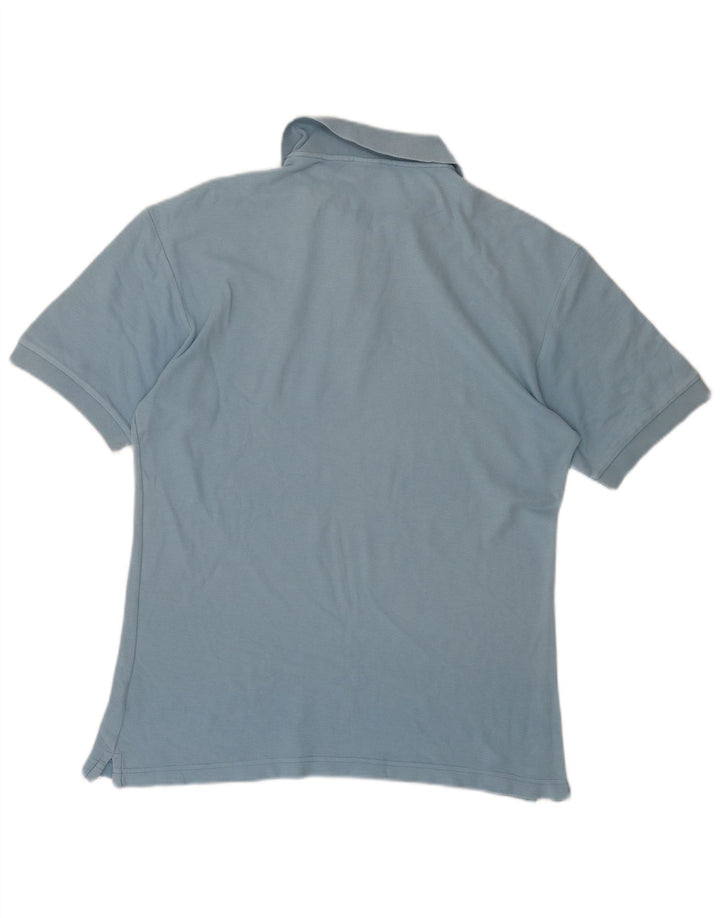 Camisa polo masculina Fila IT 50 algodão azul médio