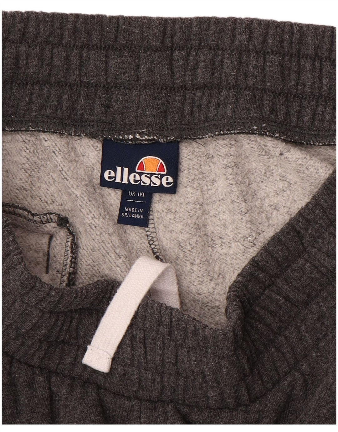 Calça de treino masculina Ellesse joggers algodão cinza médio