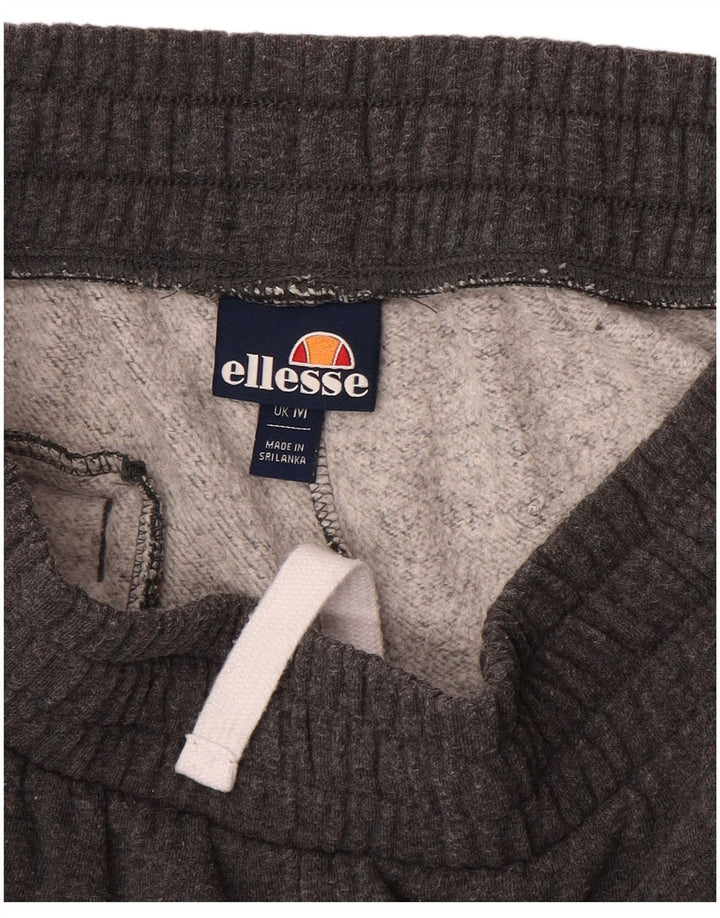 Calça de treino masculina Ellesse joggers algodão cinza médio