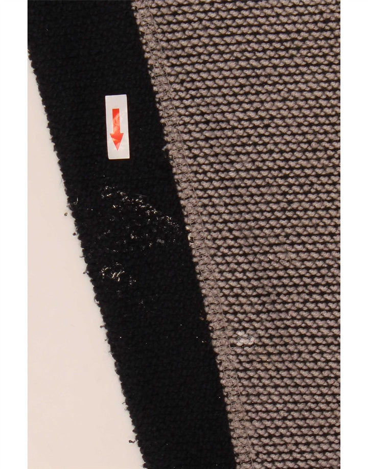 Moletom masculino Weird Fish com gola e zíper, moletom cinza médio colorblock