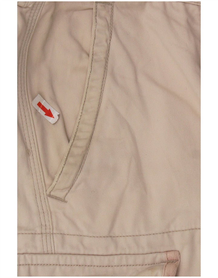 Ralph Lauren Mens Cargo Shorts W40 XL Algodão Bege